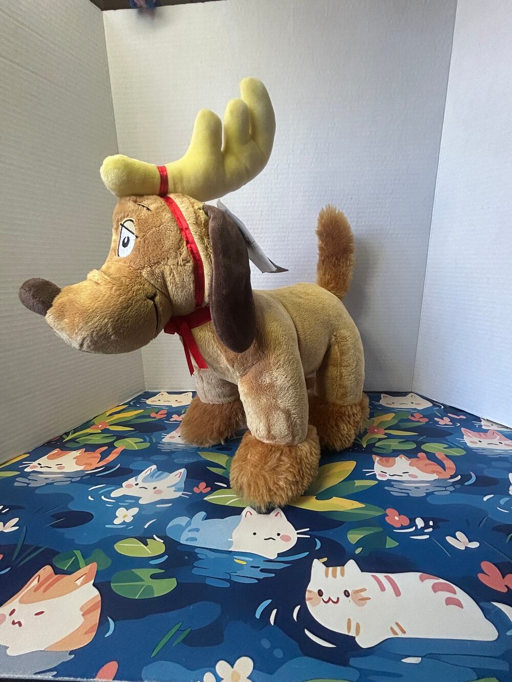 Build A Bear Workshop Buddy "MAX" Dog- How The Grinch Stole Christmas Plush